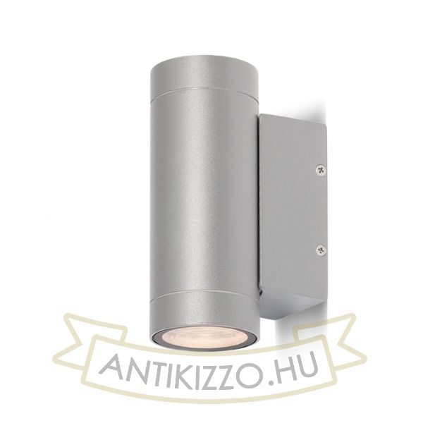 Kép MIZZI II  ezüstszürke  230V LED GU10 2x8W IP54