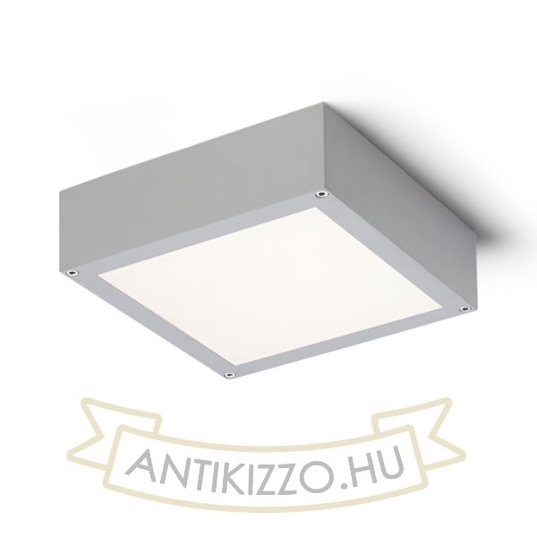 Kép SCOTT mennyezeti lámpa ezüstszürke 230V LED 9.8W IP54 3000K