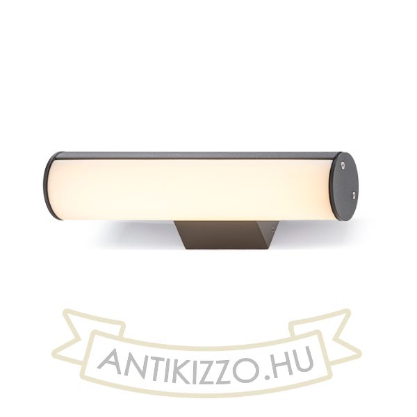 Kép VADIS fali lámpa antracitszürke 230V LED 8W IP54 3000K