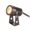 Kép GUN leszúrható fekete  230V LED 3x1W 30° IP65  3000K