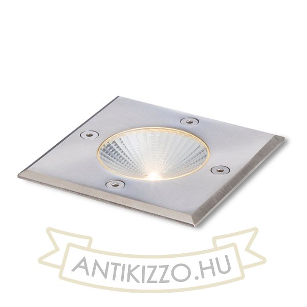 Kép RIZZ SQ 105 rozsdamentes acél 230V LED 3W 96° IP65 3000K