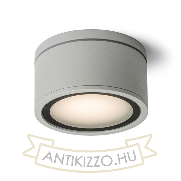 Kép MERIDO mennyezeti lámpa ezüstszürke 230V GX53 11W IP54