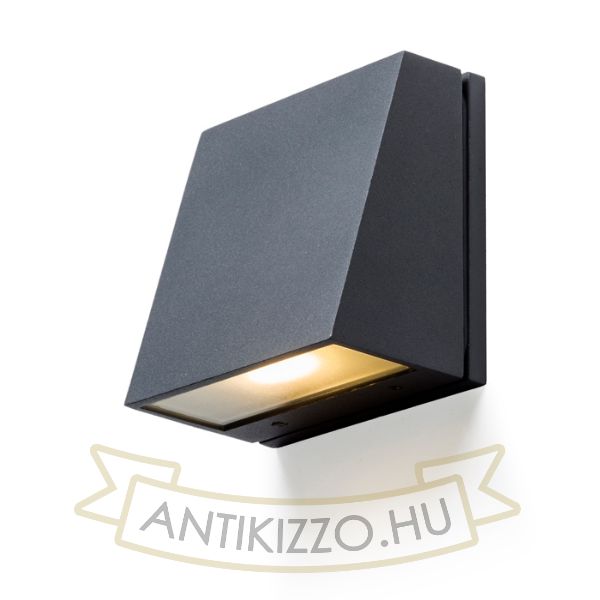 Kép GIGI fali lámpa antracitszürke 230V LED 3.3W IP65 3000K