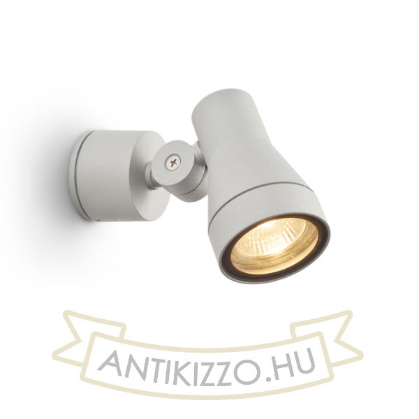 Kép DIREZZA fali lámpa ezüstszürke  230V LED GU10 8W IP54