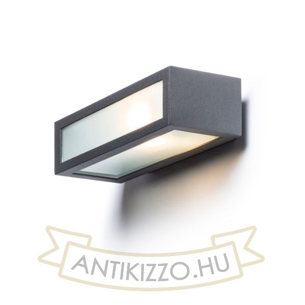 Kép GINO fali lámpa antracit  230V LED E27 11W IP44