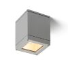 Kép QUADRA M mennyezeti lámpa ezüstszürke  230V LED E27 8W IP54