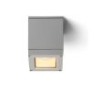 Kép QUADRA M mennyezeti lámpa ezüstszürke  230V LED E27 8W IP54