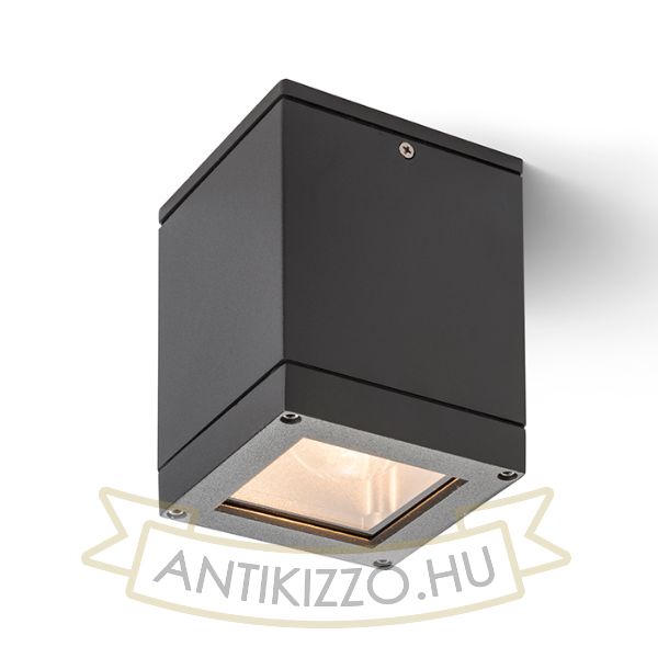 Kép QUADRA M mennyezeti lámpa antracit  230V LED E27 8W IP54