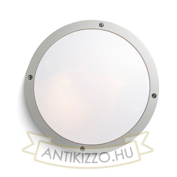 Kép SONNY mennyezeti lámpa ezüstszürke  230V LED E27 2x15W IP54