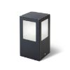 Kép PONDER 20 fali/állólámpa fekete  230V LED E27 15W IP44