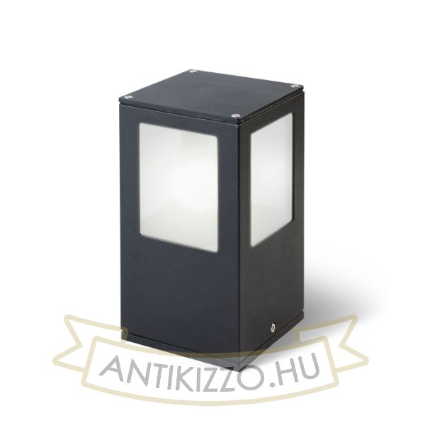 Kép PONDER 20 fali/állólámpa fekete  230V LED E27 15W IP44