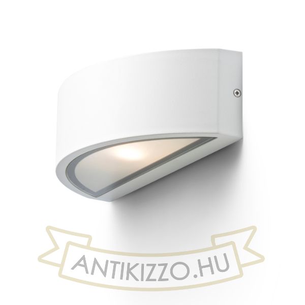 Kép LESA fali lámpa fehér  230V LED E27 15W IP54