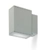 Kép DIXIE 4x12 fali lámpa ezüstszürke 230V/700mA LED 2x3W 48° IP54 3000K