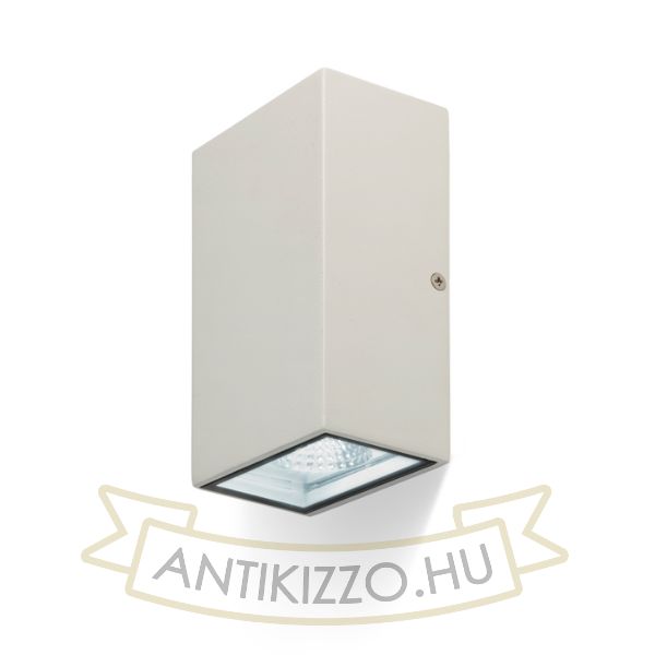 Kép DIXIE 10x16 fali lámpa fehér 230V LED 2x5W 84° IP54 3000K
