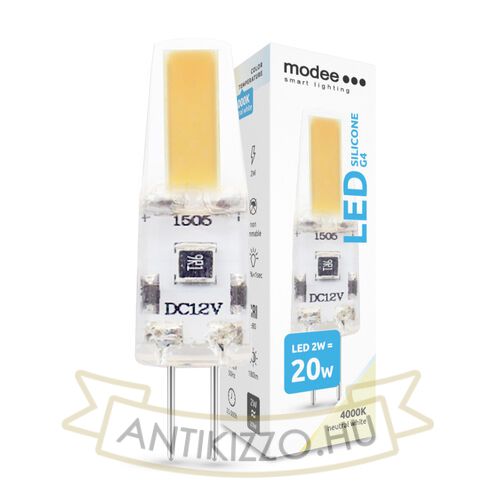 Modee Smart Lighting LED G4 Silicon COB 2W 4000K DC-12V (180 lumen)