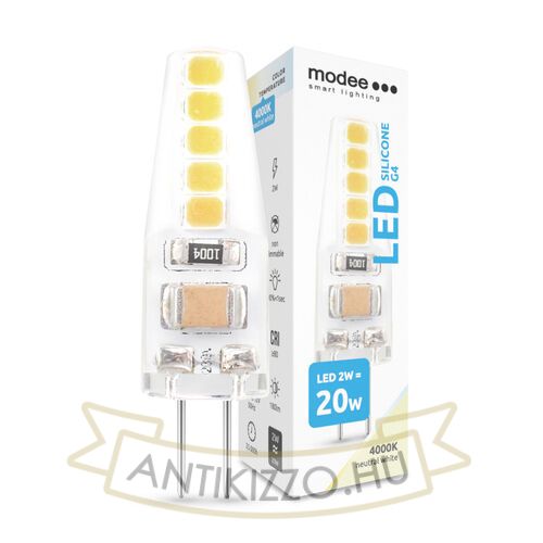 Modee Smart Lighting LED G4 Silicon COB 2W 4000K AC/DC-12V (180 lumen)