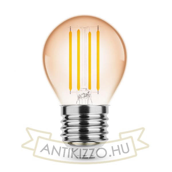 Modee Lighting LED Filament Amber Globe Mini G45 4W E27 320° 1800K (360 lumen)