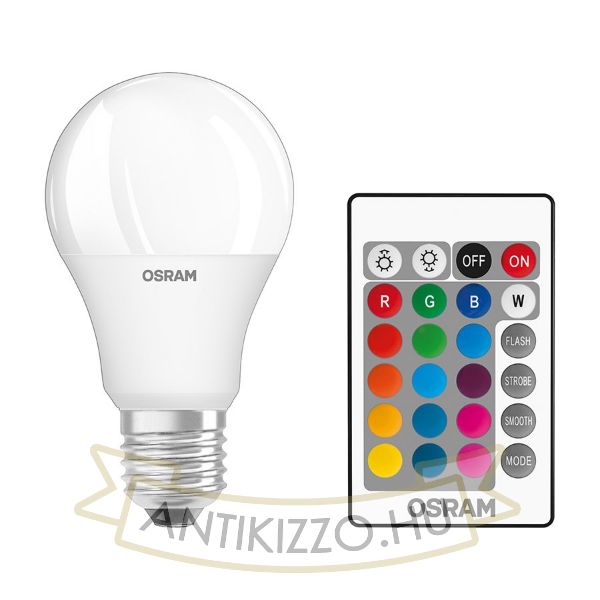 PARATHOM RGBW E27 Classic A szabályozható LED izzó
