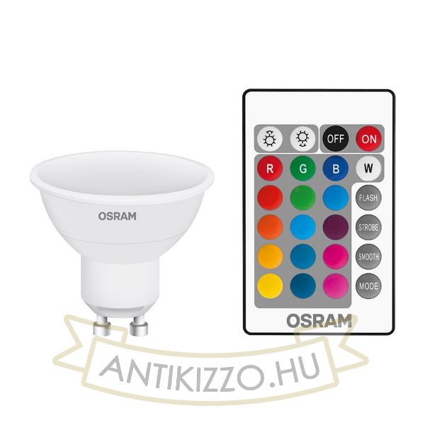PARATHOM RGBW GU10 PAR16 szabályozható LED izzó 4,5W
