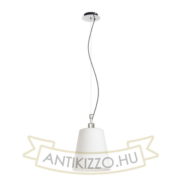 BABU NEW 22 függö lámpa opál üveg/króm 230V E27 53W