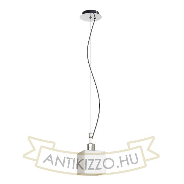 DADOS NEW függö lámpa opál üveg/króm 230V E27 28W