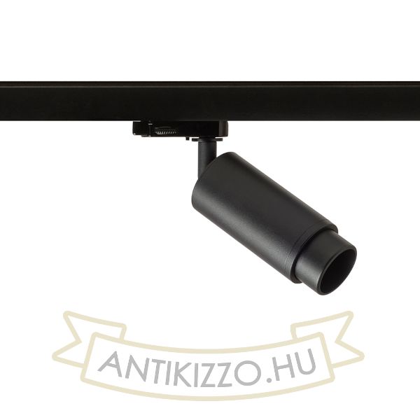 OPTIMUS három áramkörös sínre fekete 230V LED GU10 9W 10 50°