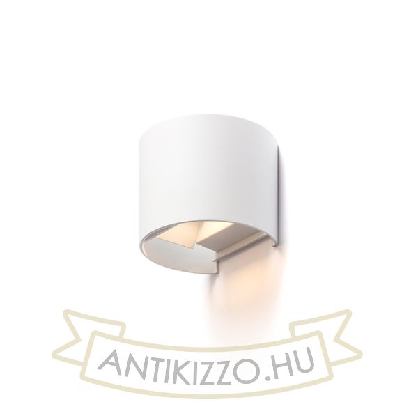 TITO R DIMM fali lámpa fehér  230V LED 2x3W IP65  3000K