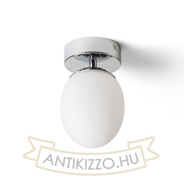 MERINGUE 11 mennyezeti lámpa opál üveg/króm 230V LED G9 9W IP44