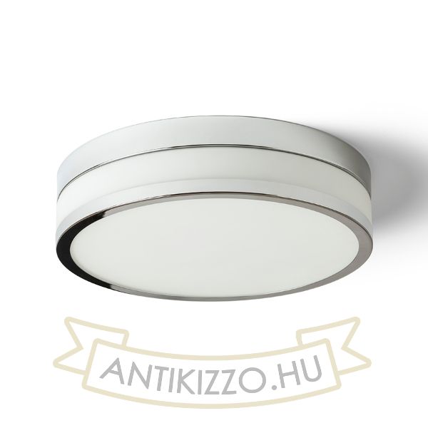 CIRA LED 35 mennyezeti lámpa opál üveg/króm 230V LED 24W IP44 3000K