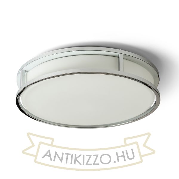 GRANDE LED 35 mennyezeti lámpa opál üveg/króm 230V LED 24W IP44 3000K