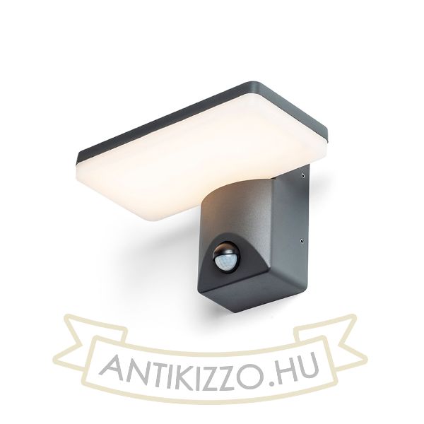 RINA PIR fali lámpa anrtracitszürke 230V LED 12W IP65 3000K