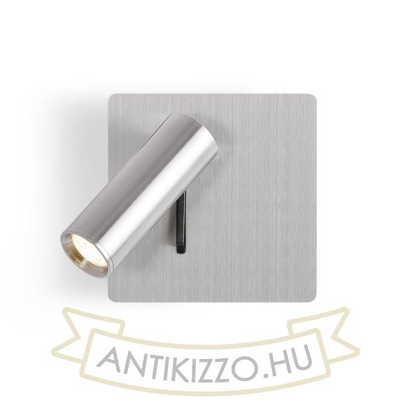 MIG fali lámpa matt nikkel 230V LED 3W 30° 3000K