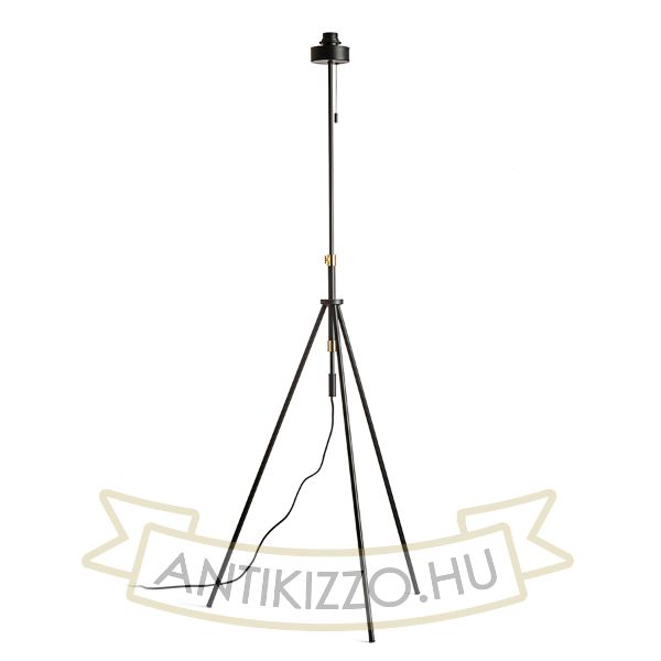 LUTON álvány alap  fekete/sárgaréz 230V E27 40W