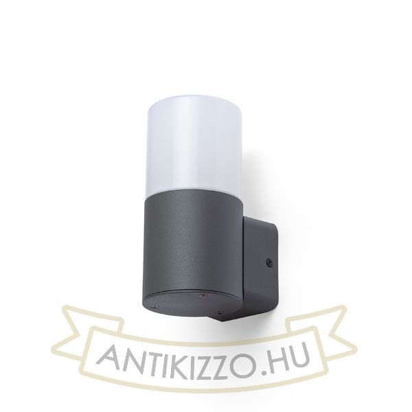 BONNIE fali lámpa anrtracitszürke opál színű PP 230V E27 28W IP44