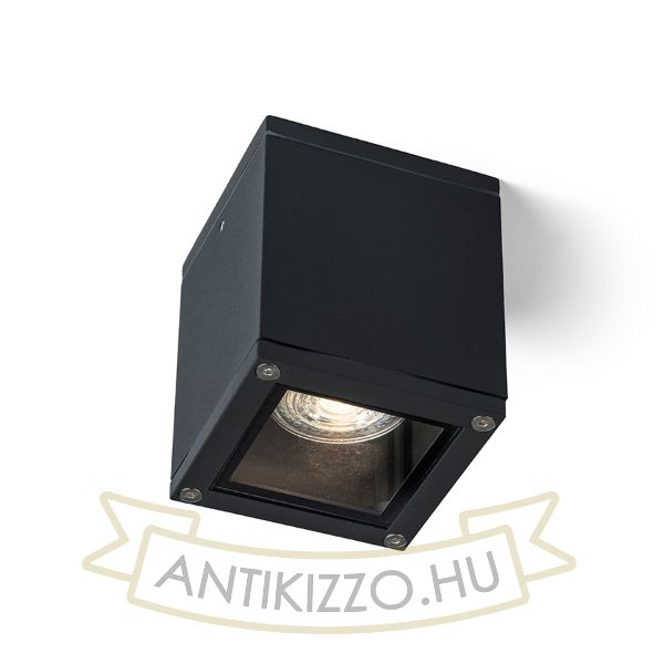 KEIG mennyezeti lámpa fekete 230V GU10 35W IP65