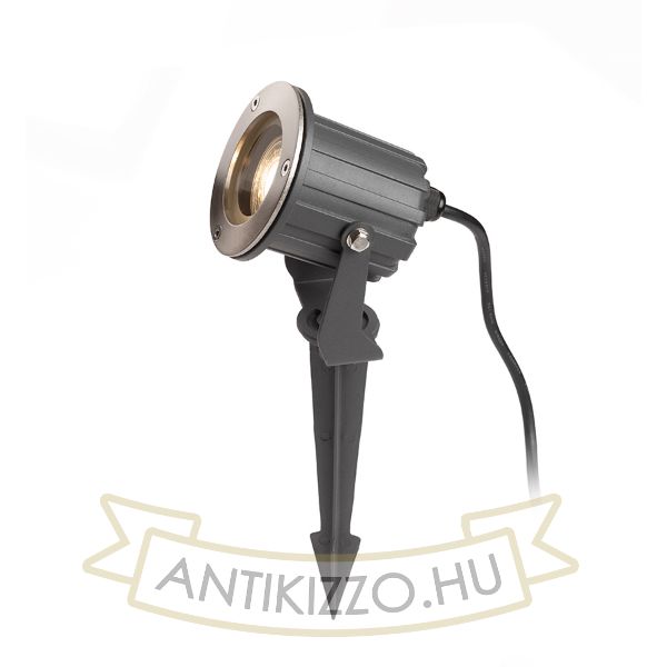 BLUESTAR leszúrható spot lámpa anrtracitszürke 230V GU10 35W IP65