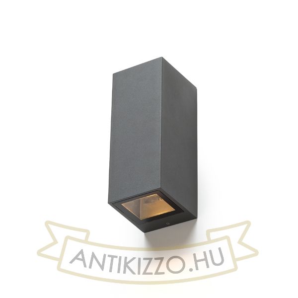 DESMOND II fali lámpa anrtracitszürke 230V GU10 2x35W IP44