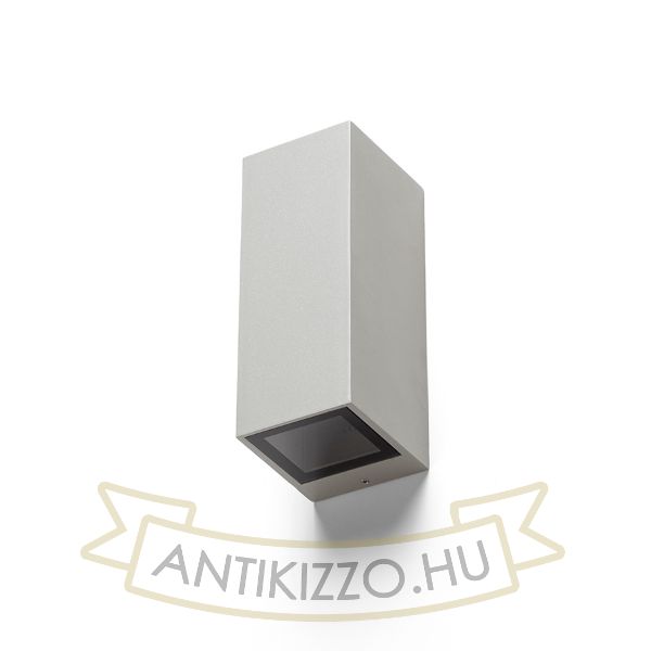 DESMOND II fali lámpa ezüstszürke 230V GU10 2x35W IP44