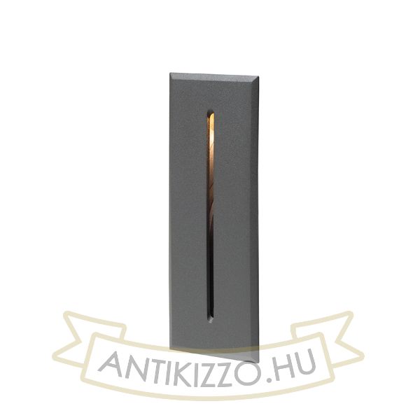SEGNO süllyesztett lámpa anrtracitszürke 230V LED 3W IP54 3000K
