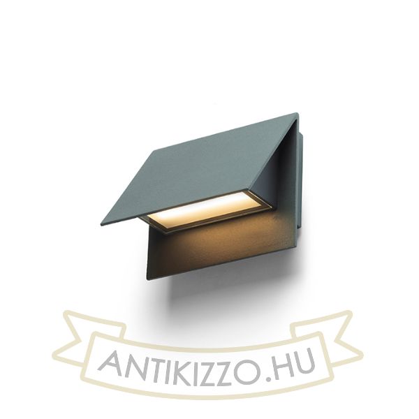 GERI fali lámpa anrtracitszürke 230V LED 5W IP54 3000K