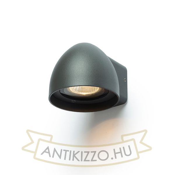 BOURDON fali lámpa anrtracitszürke 230V GU10 35W IP54