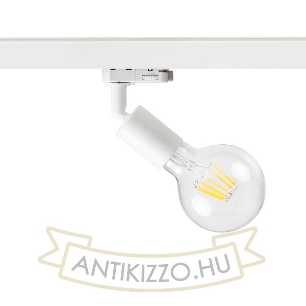 FAX E27 három áramkörös sínre fehér  230V E27 25W