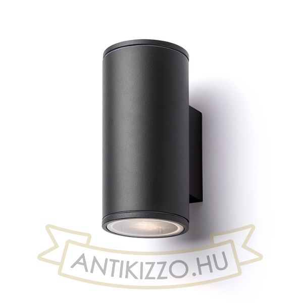 LIZZI II fali lámpa anrtracitszürke  230V GU10 2x35W IP54