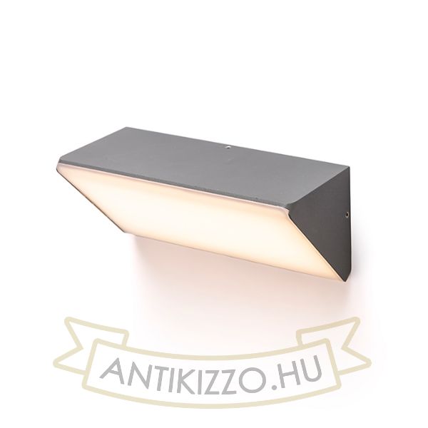 ANDANTE fali lámpa anrtracitszürke matt akrilát 230V LED 21W IP65  3000K
