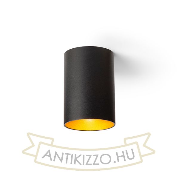 CONNOR mennyezeti lámpa fekete/aranysárga  230V LED GU10 10W
