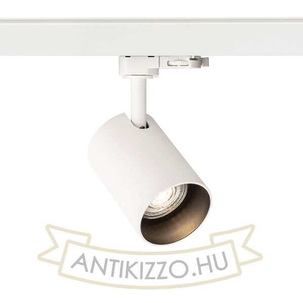 CONNOR három áramkörös sínre fehér/fekete  230V LED GU10 10W