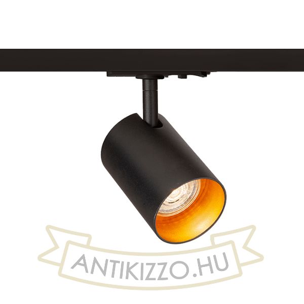 CONNOR egy áramkörös sínre fekete/aranysárga  230V LED GU10 10W