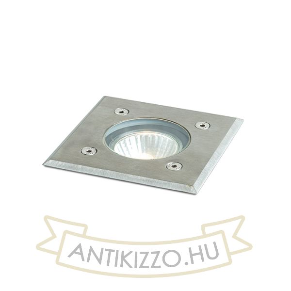 ORBU SQ 10 süllyesztett lámpa  rozsadamentes acél 230V LED GU10 15W IP67