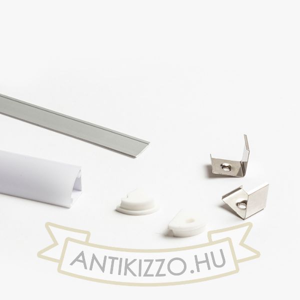 LED PROFILE E felületre szerelhető 1m   
