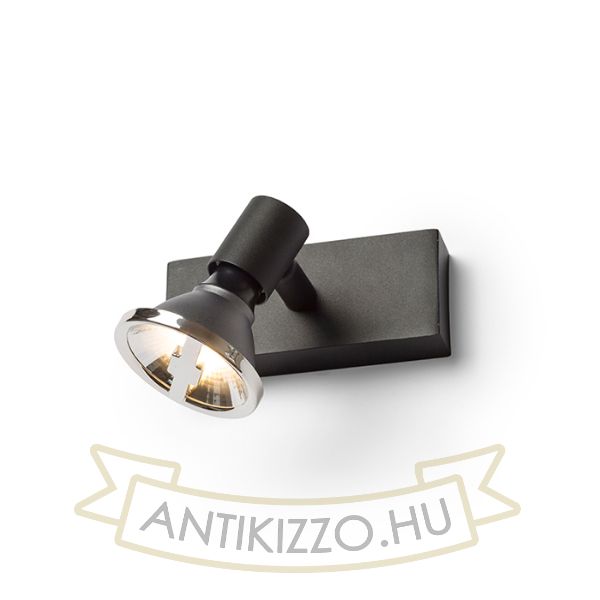 TRICA I fali lámpa fekete  230V GU10 25W